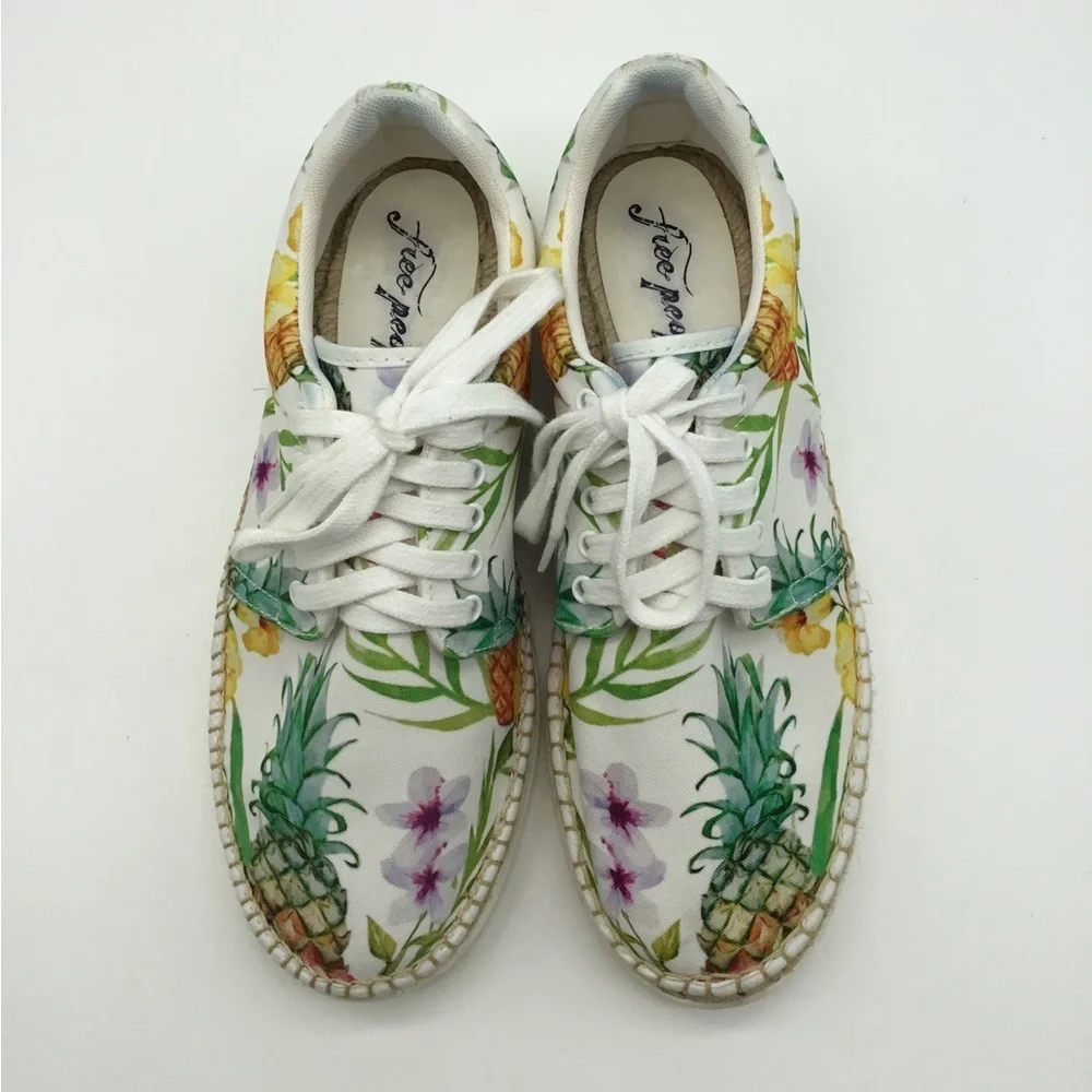 Free People Jackson Pineapple Espadrille Sneakers